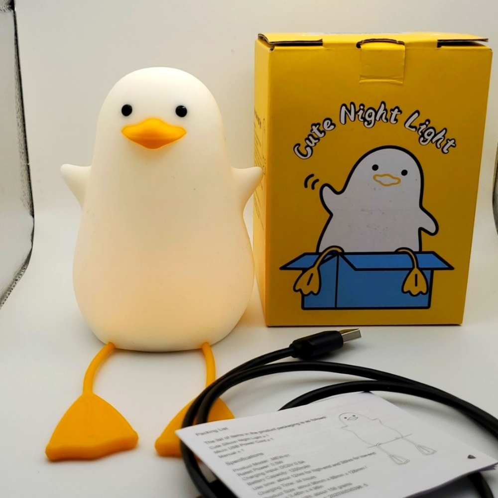 Duck Rechargeable Squishy Light 🦆